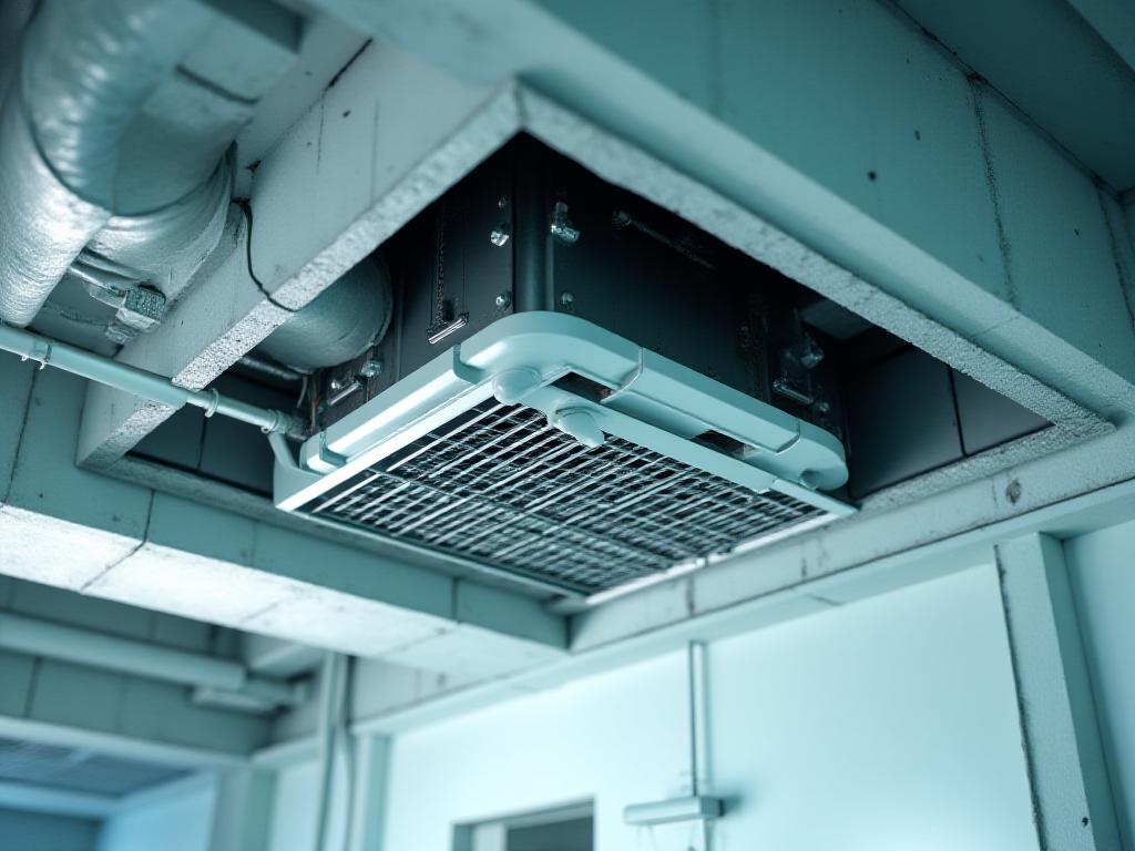 Installation of a high-efficiency central air system